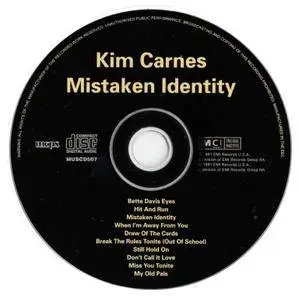 Kim Carnes ‎- Mistaken Identity (1981) [1994, Reissue]