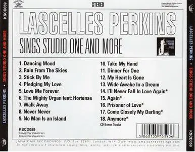 Lascelles Perkins - Sings Studio One And More (1970) {Kingston Sounds Records KSCD059 - 2016 Reissue}