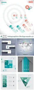 Vectors - Infographics Backgrounds 47