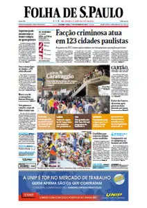 Jornal Folha de São Paulo- 01 de outubro de 2012 - Segunda