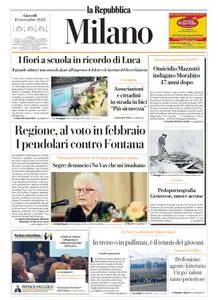 la Repubblica Milano - 10 Novembre 2022