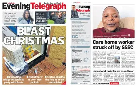 Evening Telegraph Late Edition – December 10, 2019