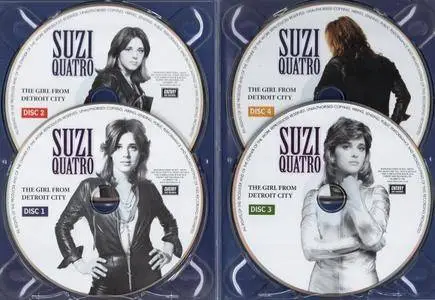 Suzi Quatro - The Girl From Detroit (2014) {4CD Box Set, Deluxe Edition, Remastered}