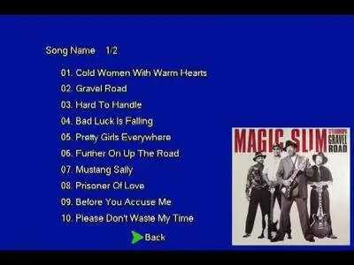 Magic Slim and the Teardrops - Gravel Road (1990) [Vinyl Rip 16/44 & mp3-320 + DVD] Re-up