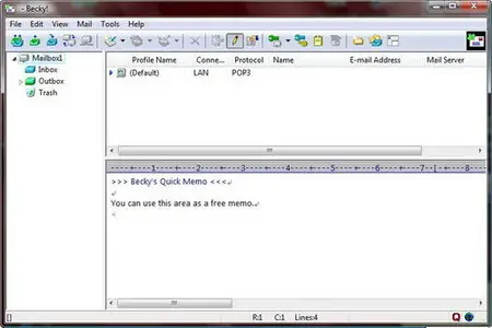 Becky! Internet Mail 2.50.01