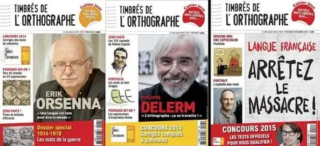 Timbrés de l'Orthographe - Collection 2014