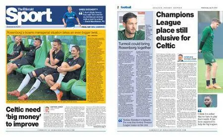 The Herald Sport (Scotland) – July 25, 2018