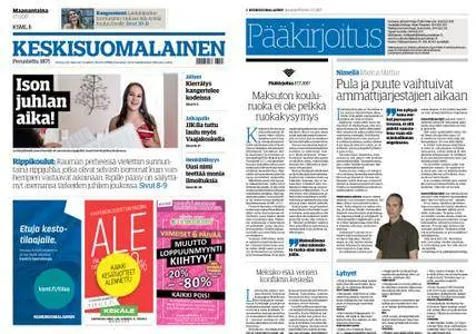 Keskisuomalainen – 17.07.2017