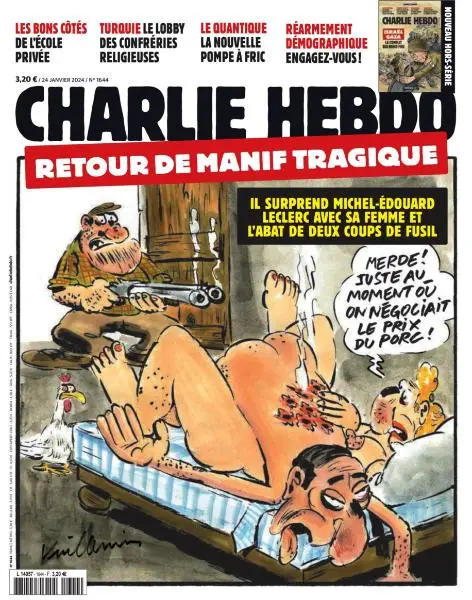 L'année 2024 commence super bien - Charlie Hebdo