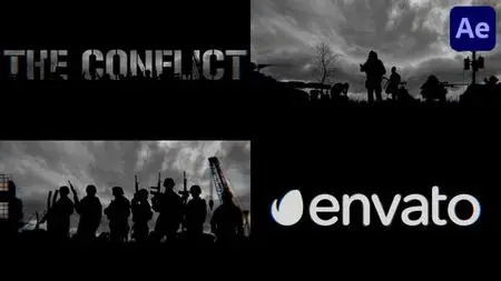 The Conflict Logo for After Effects 47352823