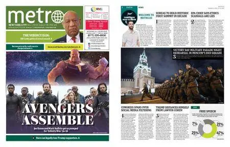 Metro New York – April 27, 2018