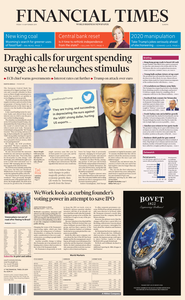 Financial Times Europe – 13 September 2019