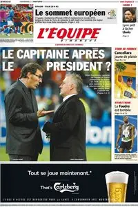 L'Equipe du Dimanche 1er Juin 2012