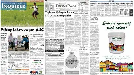 Philippine Daily Inquirer – October 03, 2015
