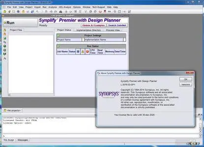 Synopsys Synplify with Design Planner L-2016.03-SP1