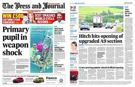 The Press and Journal Highlands and Islands – September 19, 2017