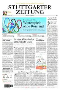 Stuttgarter Zeitung Stadtausgabe (Lokalteil Stuttgart Innenstadt) - 06. Dezember 2017