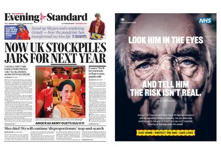 London Evening Standard – February 01, 2021