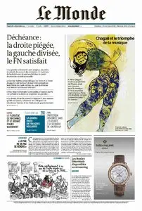 Le Monde du 25 Décembre 2015