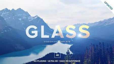 Glass Logo Opener - Project for After Effects (VideoHive)