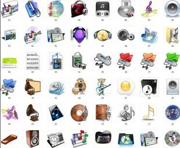 Different Musical Icons