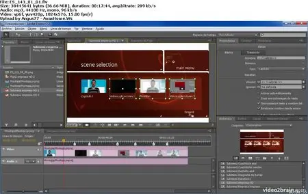 Video2Brain: Adobe Encore CS5 Generar DVD y BluRay