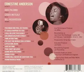 Ernestine Anderson - Swings The Penthouse (2015)