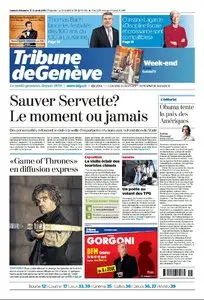 Tribune de Genève du 11 Avril 2015