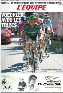 L'Equipe Edition du Jeudi 12 Juillet 2012
