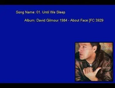 David Gilmour - About Face (1984) [Vinyl Rip 16/44 & mp3-320 + DVD]