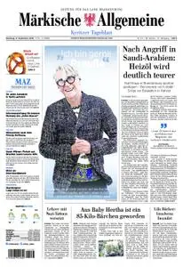 Märkische Allgemeine Kyritzer Tageblatt - 17. September 2019