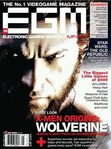 Electronic Gaming Monthly Magazine January 2009