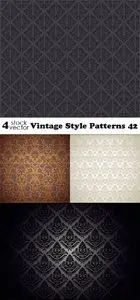 Vectors - Vintage Style Patterns 42