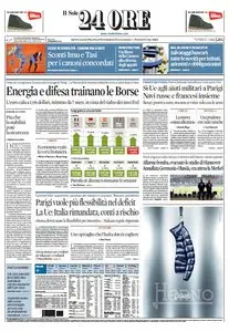 Il Sole 24 Ore - 18 Novembre 2015