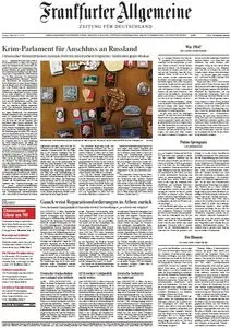 Frankfurter Allgemeine Zeitung vom Freitag, 07. März 2014