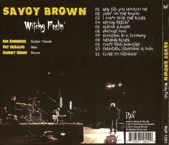 Savoy Brown - Witchy Feelin' (2017)