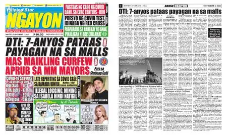 Pilipino Star Ngayon – Disyembre 01, 2020