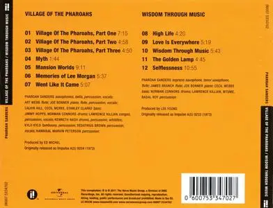 Pharoah Sanders - Village Of The Pharoahs & Wisdom Through Music (2011) {Impulse! 2-on-1 Remasters Series rec 1971-1973}
