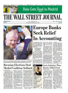 The Wall Street Journal (Europe) September 16 2013