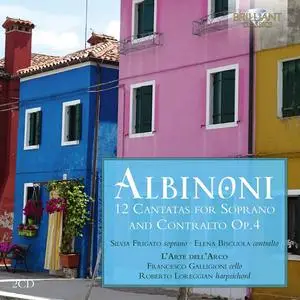 Silvia Frigato, Elena Biscuola, L'Arte dell'Arco - Tomaso Albinoni: 12 Cantatas Op. 4 (2019)