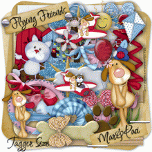 Scrap Kit: Flying Friends