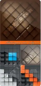 Abstract squares vector background 