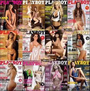 Playboy Mexico - Full Year 2010 Issues Collection