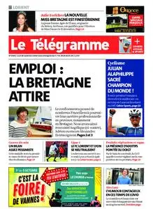 Le Télégramme Lorient – 28 septembre 2020