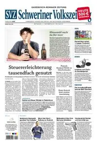 Schweriner Volkszeitung Gadebusch-Rehnaer Zeitung - 17. Oktober 2018