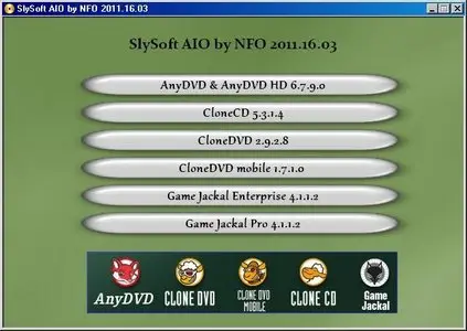 Slysoft AIO by NFO (2011.16.03)