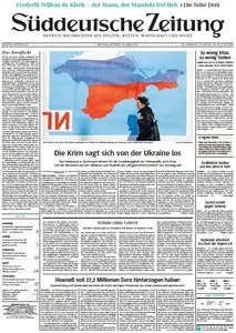 Süddeutsche Zeitung vom Mittwoch, 12. März 2014