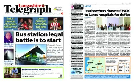 Lancashire Telegraph (Burnley, Pendle, Rossendale) – July 13, 2022