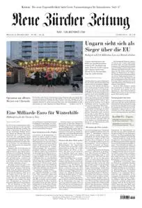 Neue Zurcher Zeitung  - 14 Dezember 2022