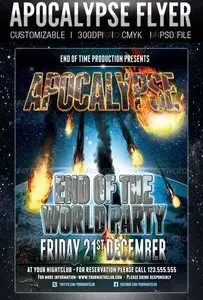 GraphicRiver Apocalypse Flyer